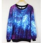 Chic Women's Galaxy Space Starry..