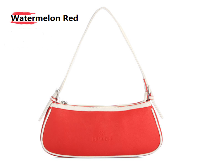 Candy-colored Casual Ladies Shoulder Hand Bag