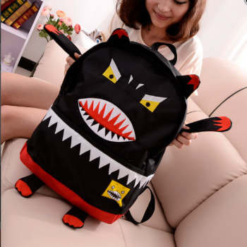 Cute Monster Handbag Shoulder Bag Backpack School Bag